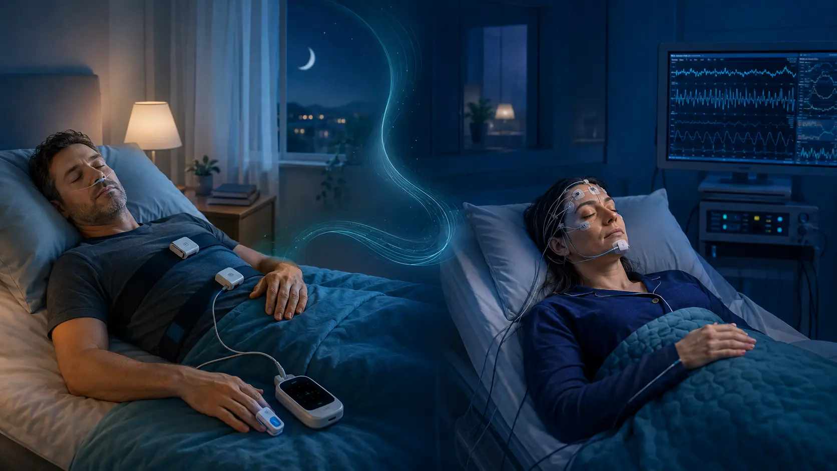 Polygraphie ou polysomnographie : quel test pour diagnostiquer l’apnée du sommeil ?